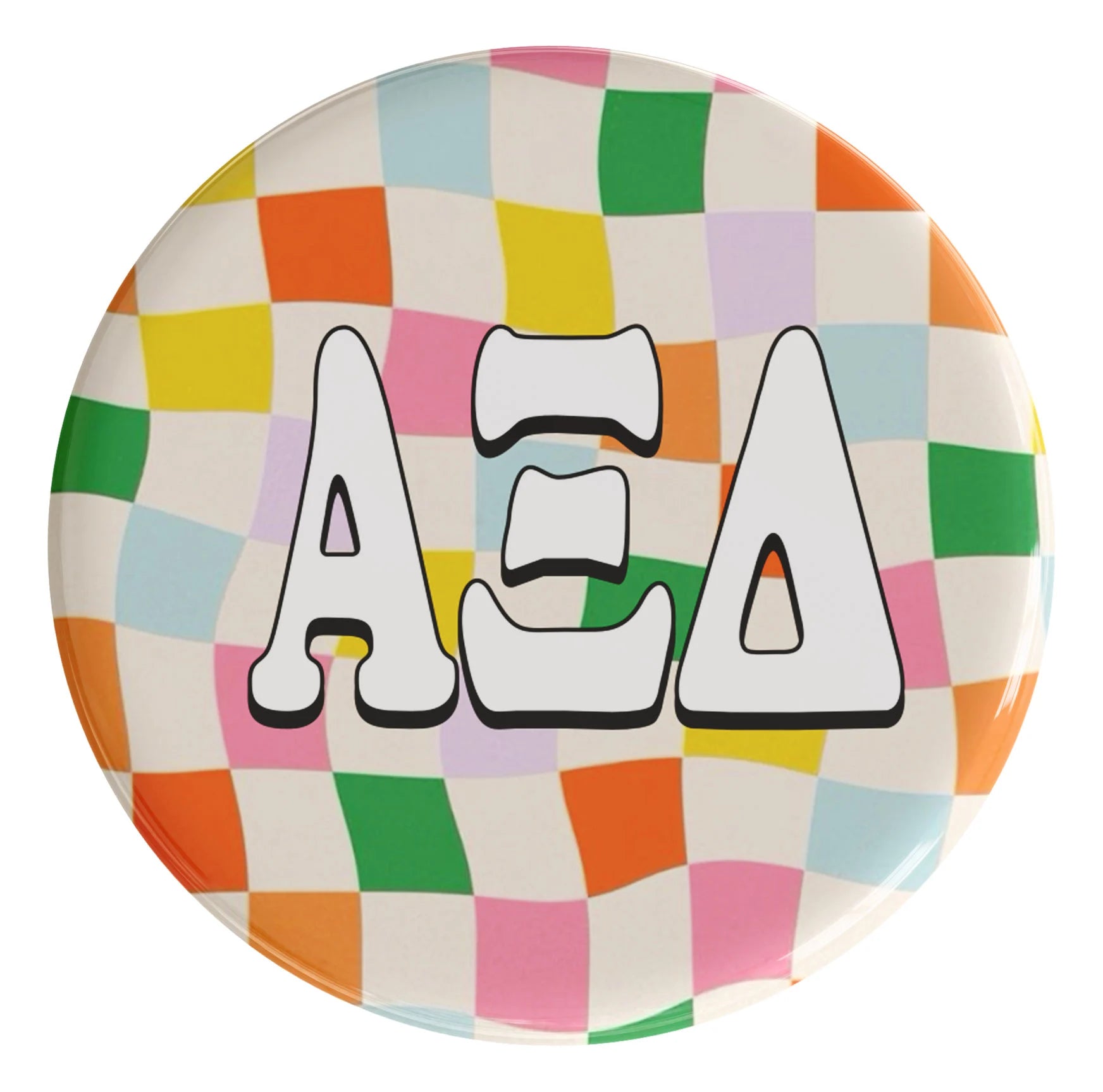 Alpha Xi Delta Fast Times Sorority Button