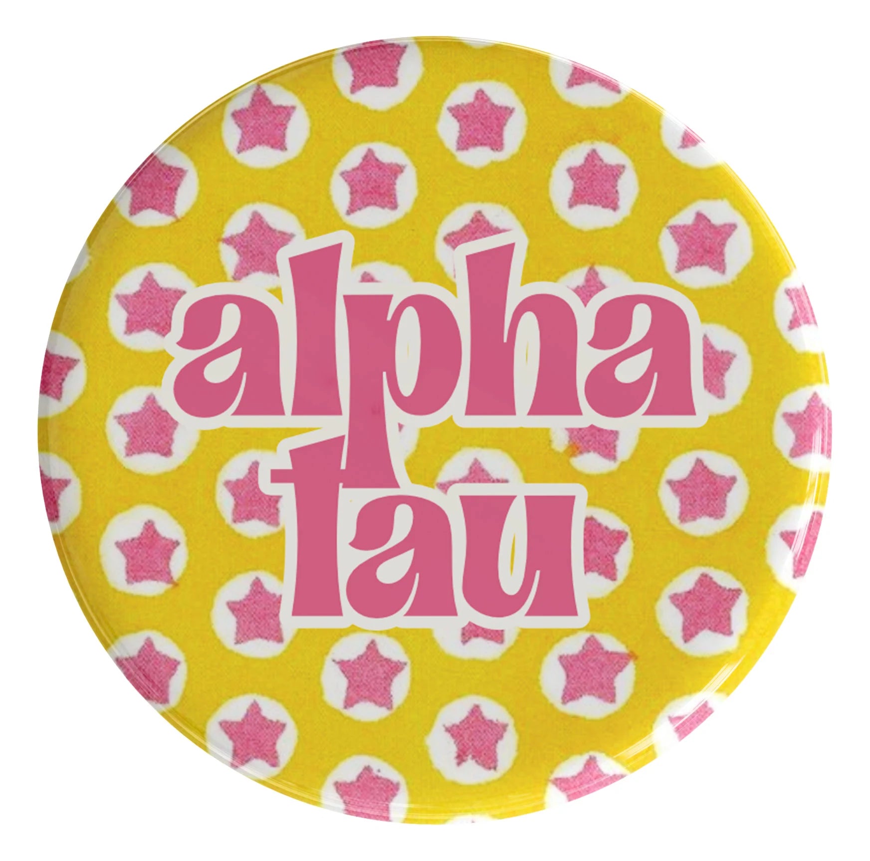 Alpha Sigma Tau Starlight Sorority Button