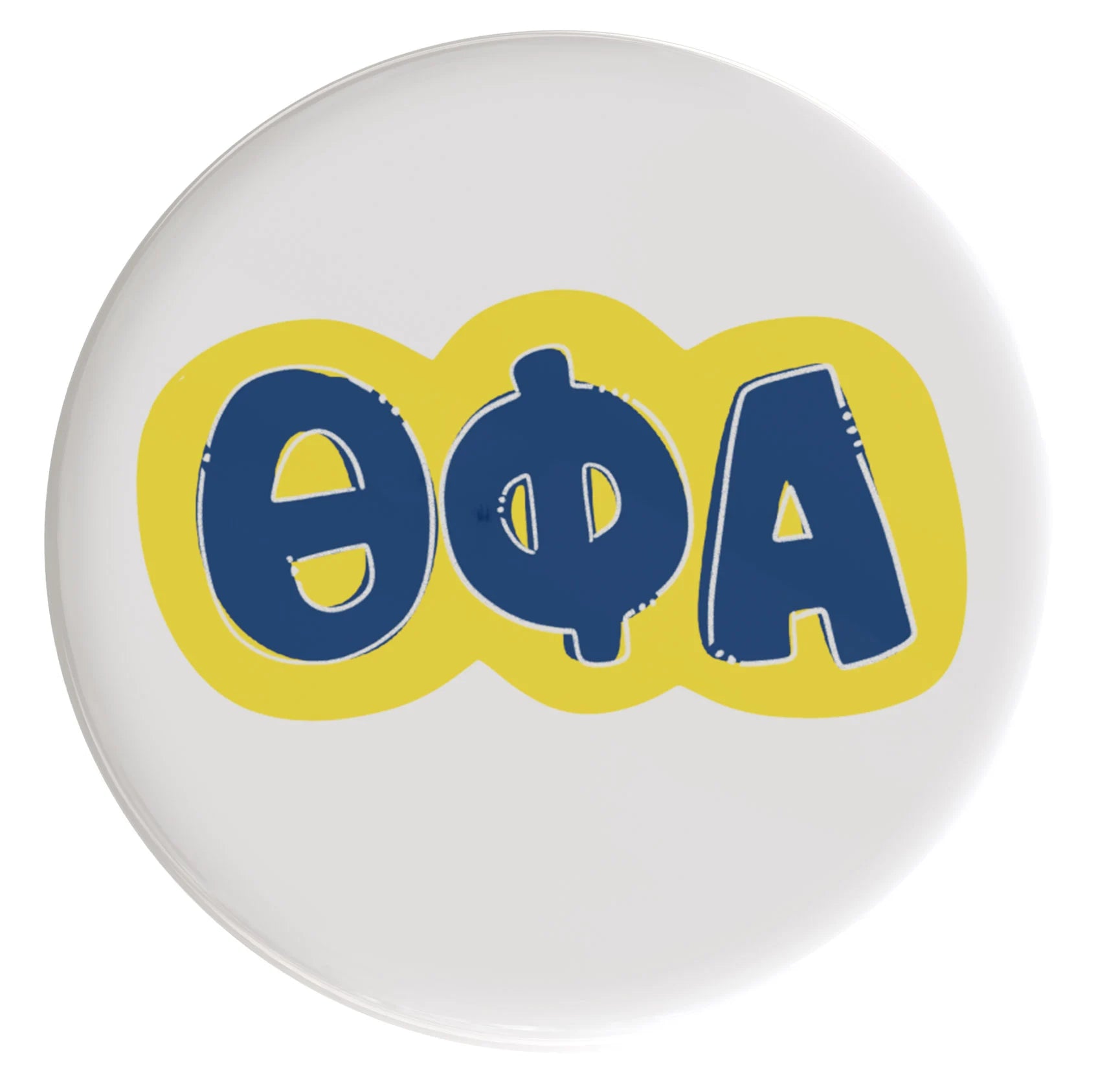 Theta Phi Alpha Bubbly Sorority Button